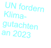 UN fordern Klima-gutachten an 2023